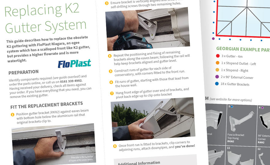 How to Replace the K2 Gutter System