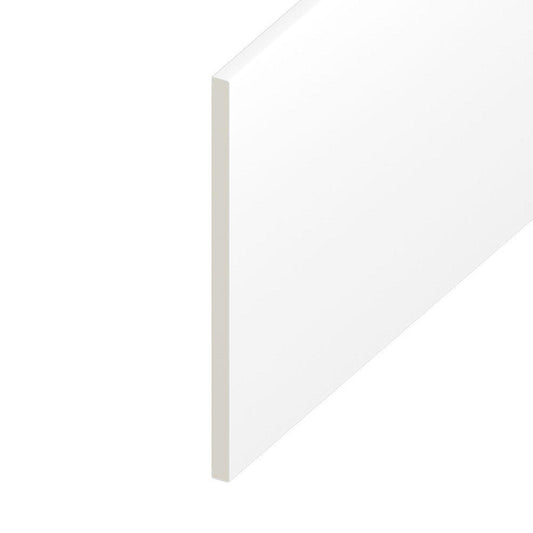 100mm White uPVC Soffit Utility Board - 100mm, White