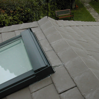 Steel Grey (aka Pewter Grey) 100 x Tapco Slate Synthetic Roof Tiles Plastic Composite Roofing