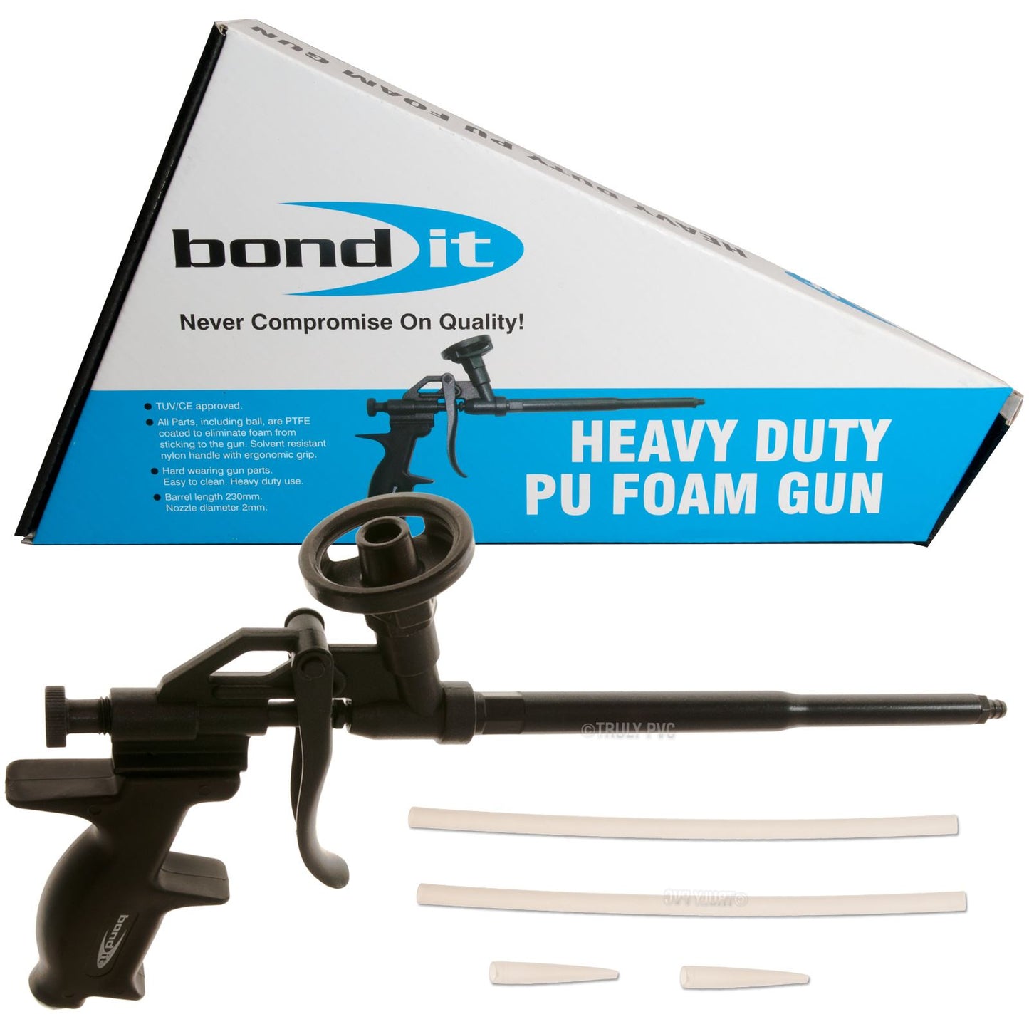 Heavy Duty Teflon PU Foam Gun Non-Stick Applicator with Nozzles Heavy Duty Teflon PU Foam Gun Non-Stick Applicator with Nozzles