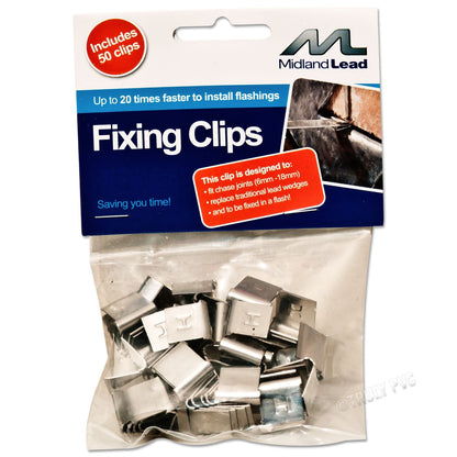 Lead Flashing Hall Clips (50 Pack) Lead Flashing Hall Clips (50 Pack)