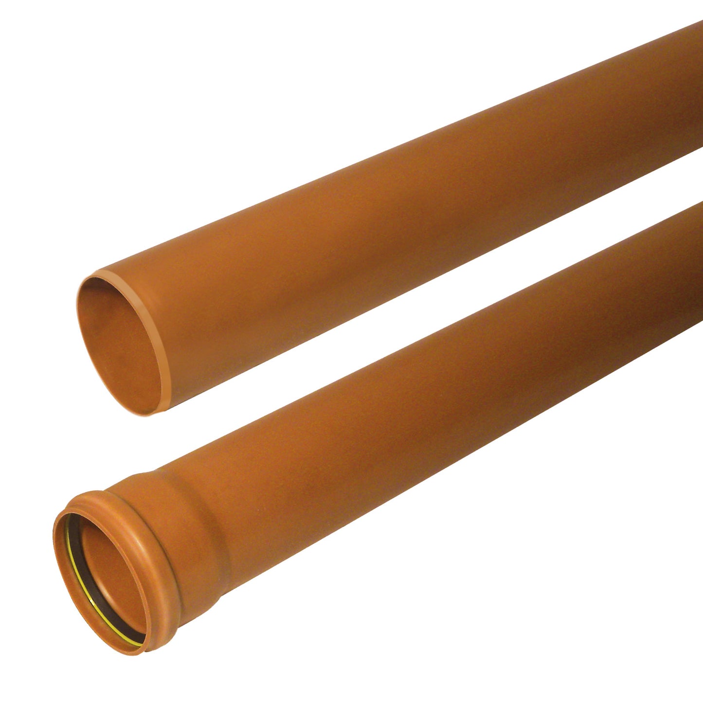 Plain End Underground 110mm Pipe (3m) Plastic Terracotta Drainage