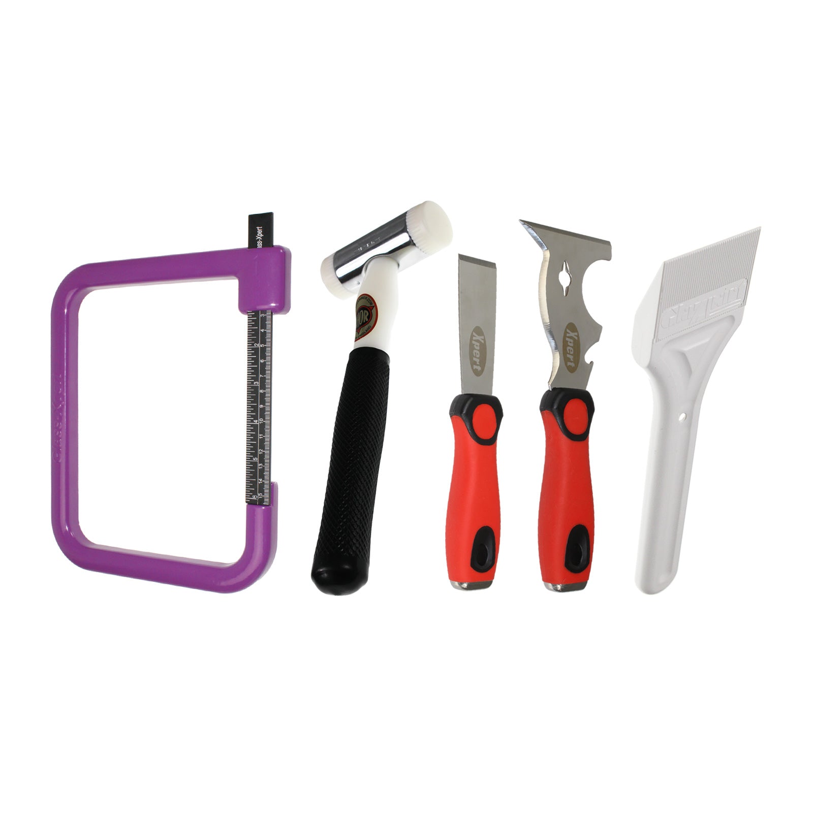 Gauge, Hammer, Shovel, Chisel Gauge, Hammer, Shovel, Chisel Glass Gauge, Hammer, Shovel & Knife Tool Kit