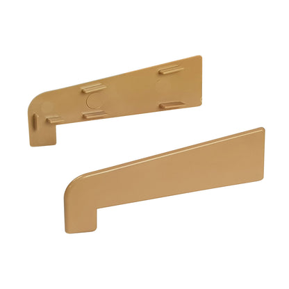 End Caps for 150mm Stub uPVC Plastic Window Sill (Pair) End Caps for 150mm Stub uPVC Plastic Window Sill (Pair)