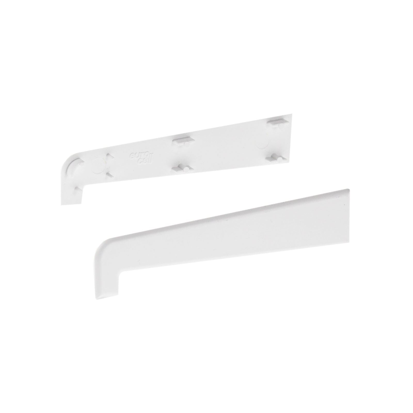 Rosewood 1.35m 1m, 180mm Window uPVC Plastic Sill (with End Caps) - White