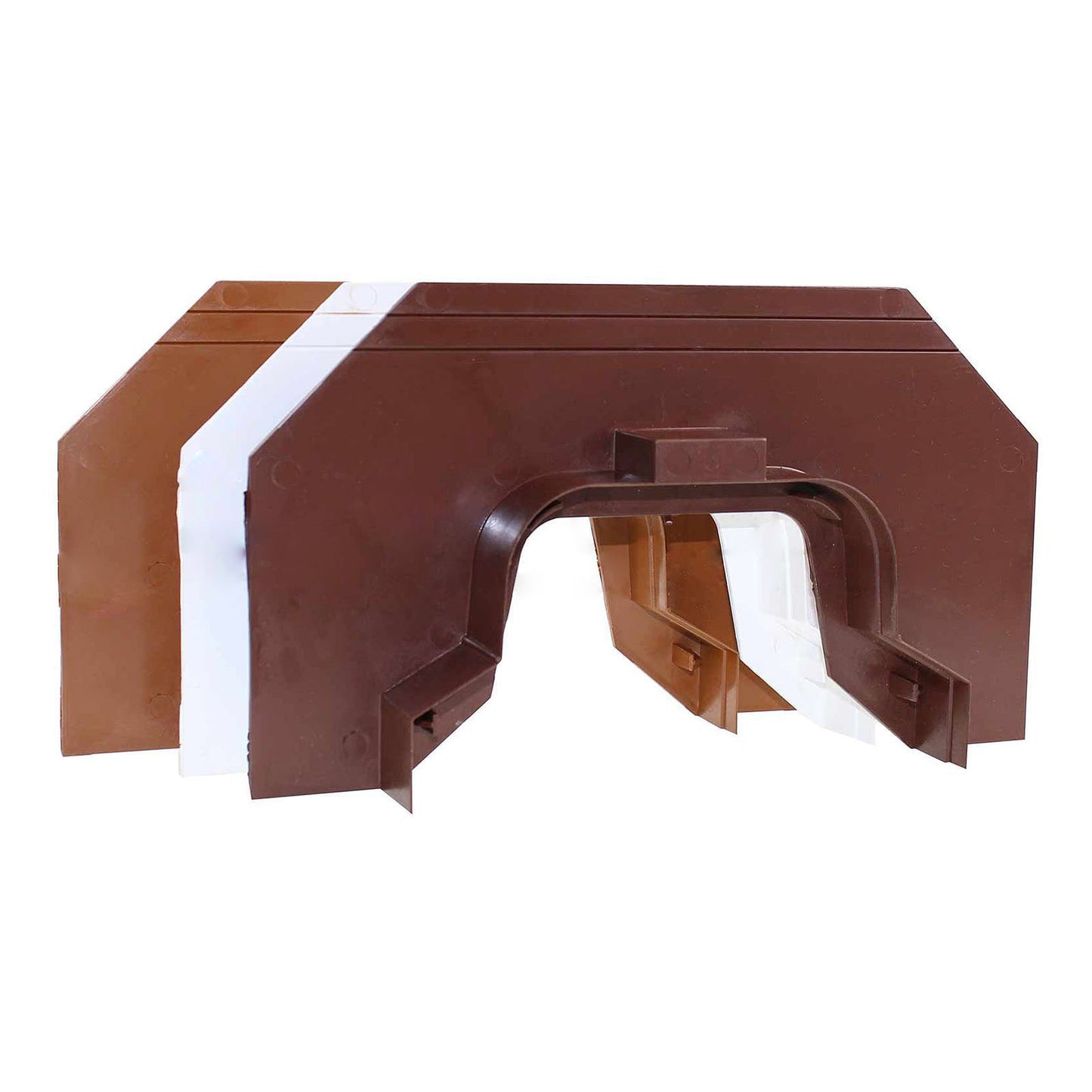 White Ultraframe KFT001 Classic Ridge Flashing Trim