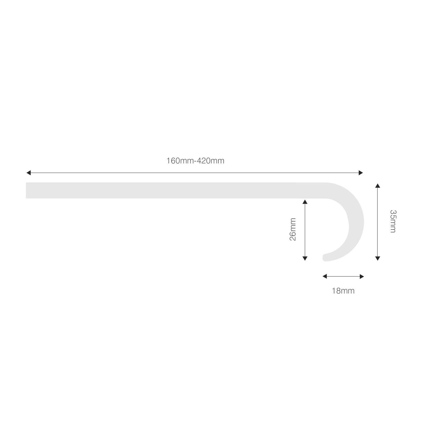 Bullnose Window Board Cill Capping Cover (5m)