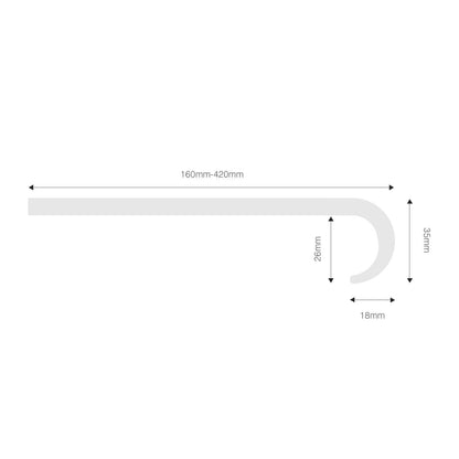 Bullnose Window Board Cill Capping Cover (5m)