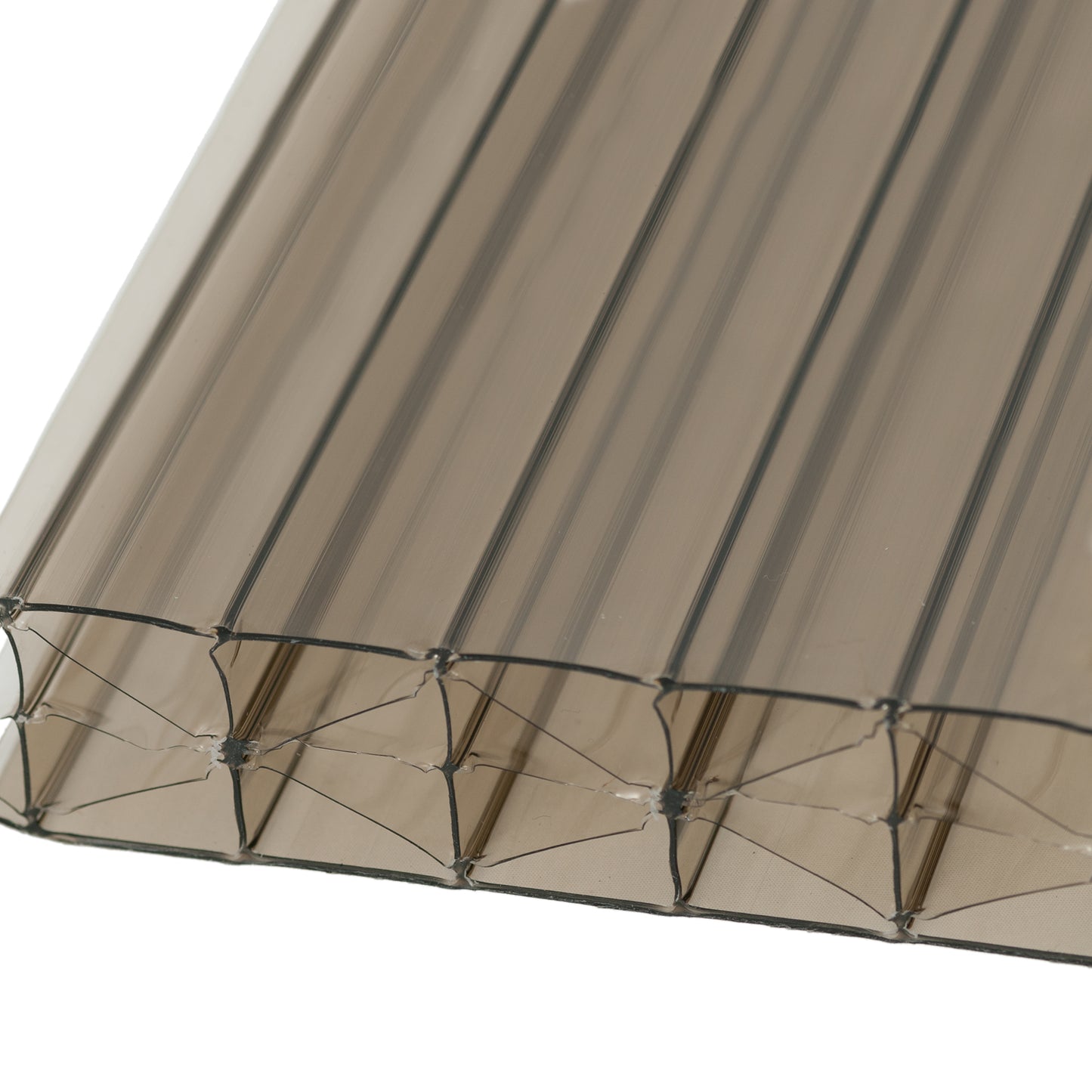 800mm 1m 25mm Bronze Polycarbonate Multiwall Sheets