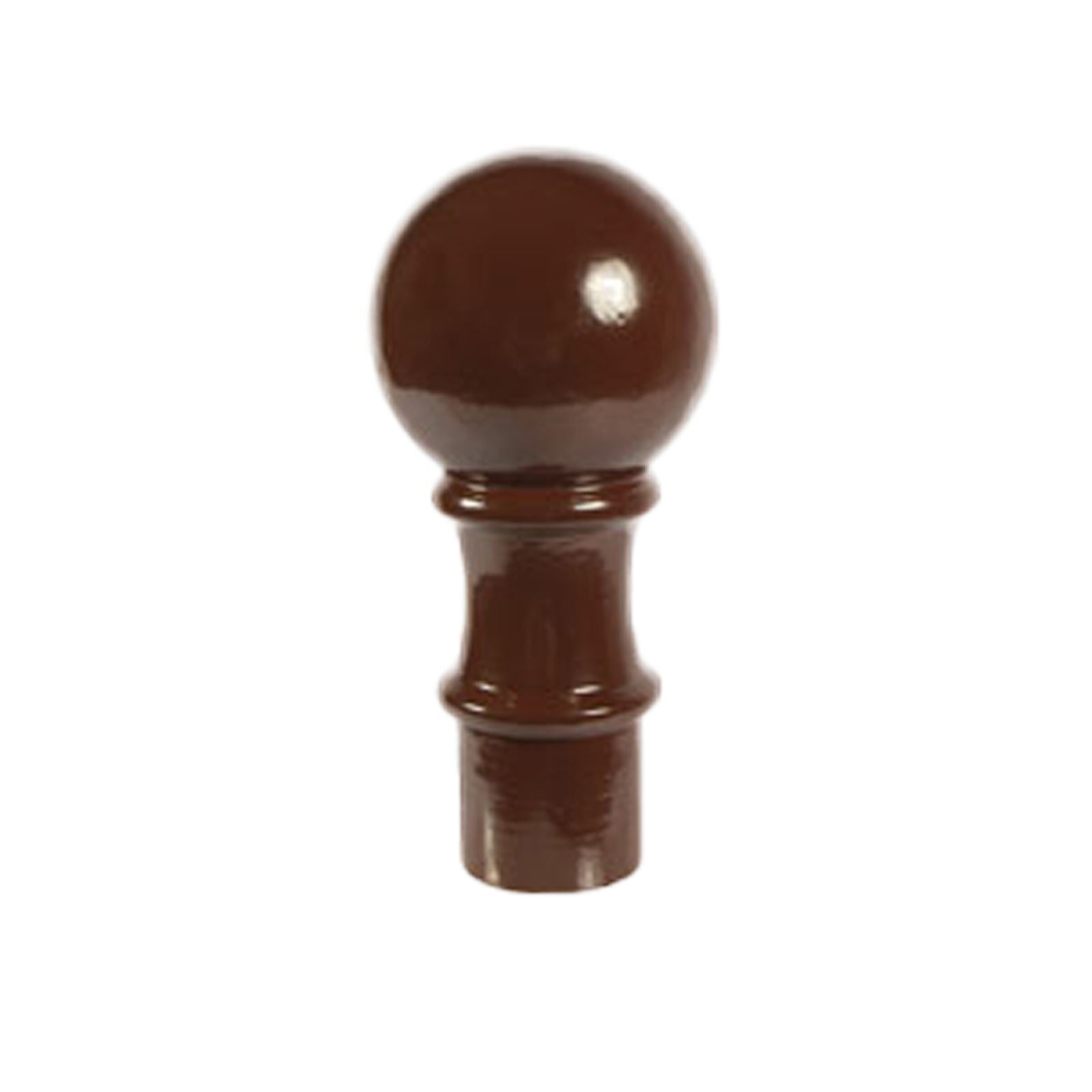 Sunwood Ball Finial Strong Powder-Coated Sunwood Ball Finial Strong Powder-Coated