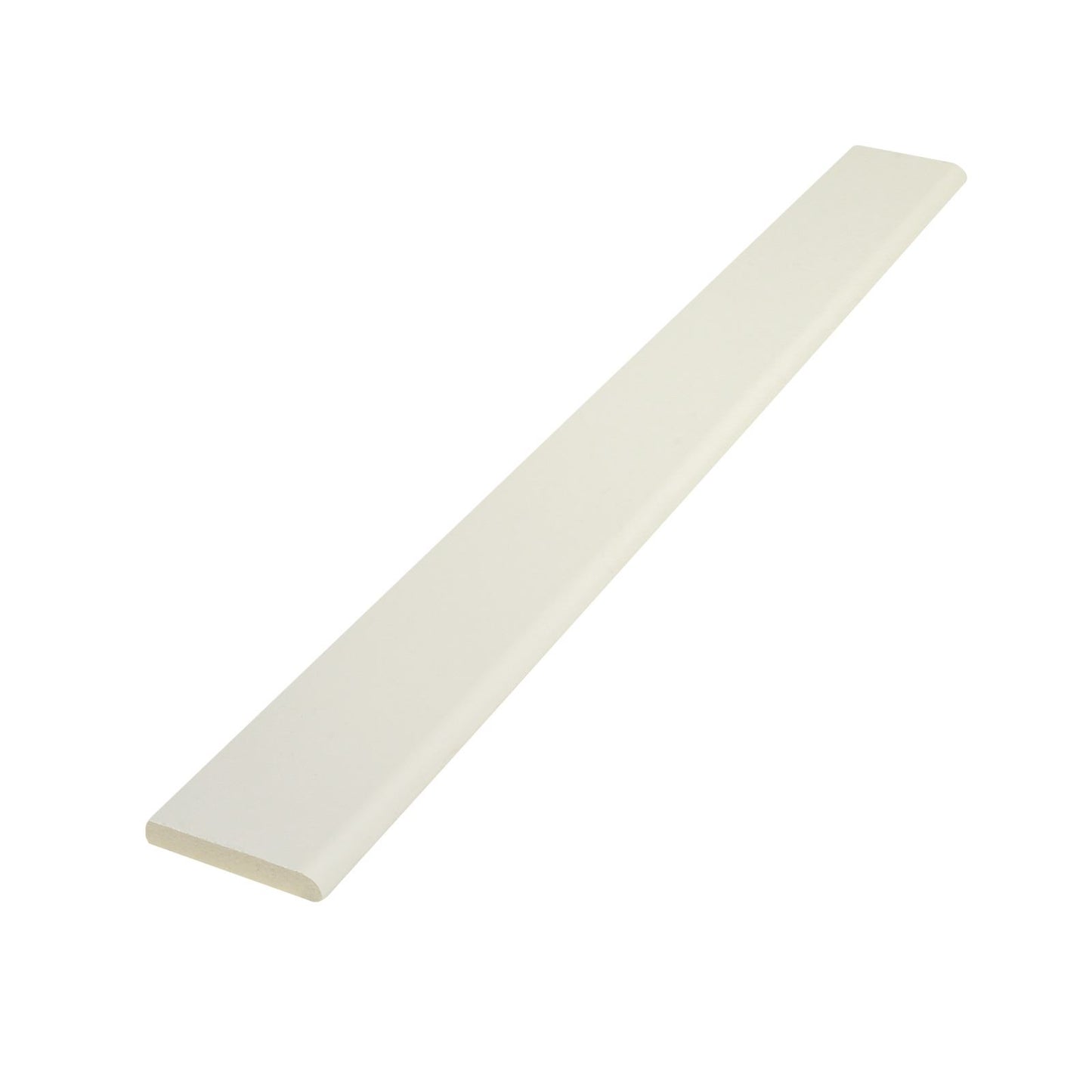 65mm Anthracite Grey (Grained) Pencil-Round Architrave uPVC Plastic Window Finishing Trim - 45mm, Agate Grey