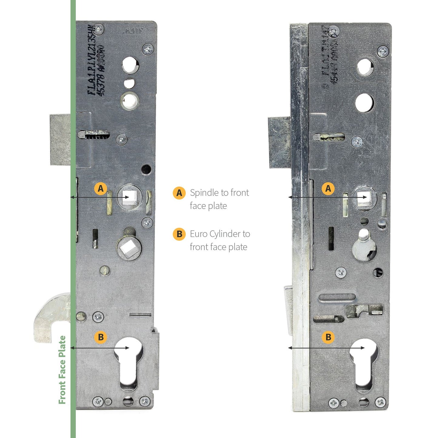 Yale Lockmaster 45mm Gearbox (with Spacing Plate) - Single