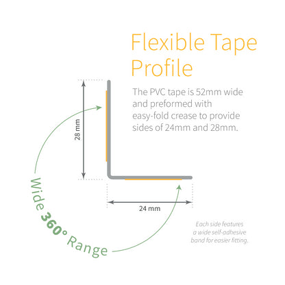 Cezar Flexible Skirting Tape