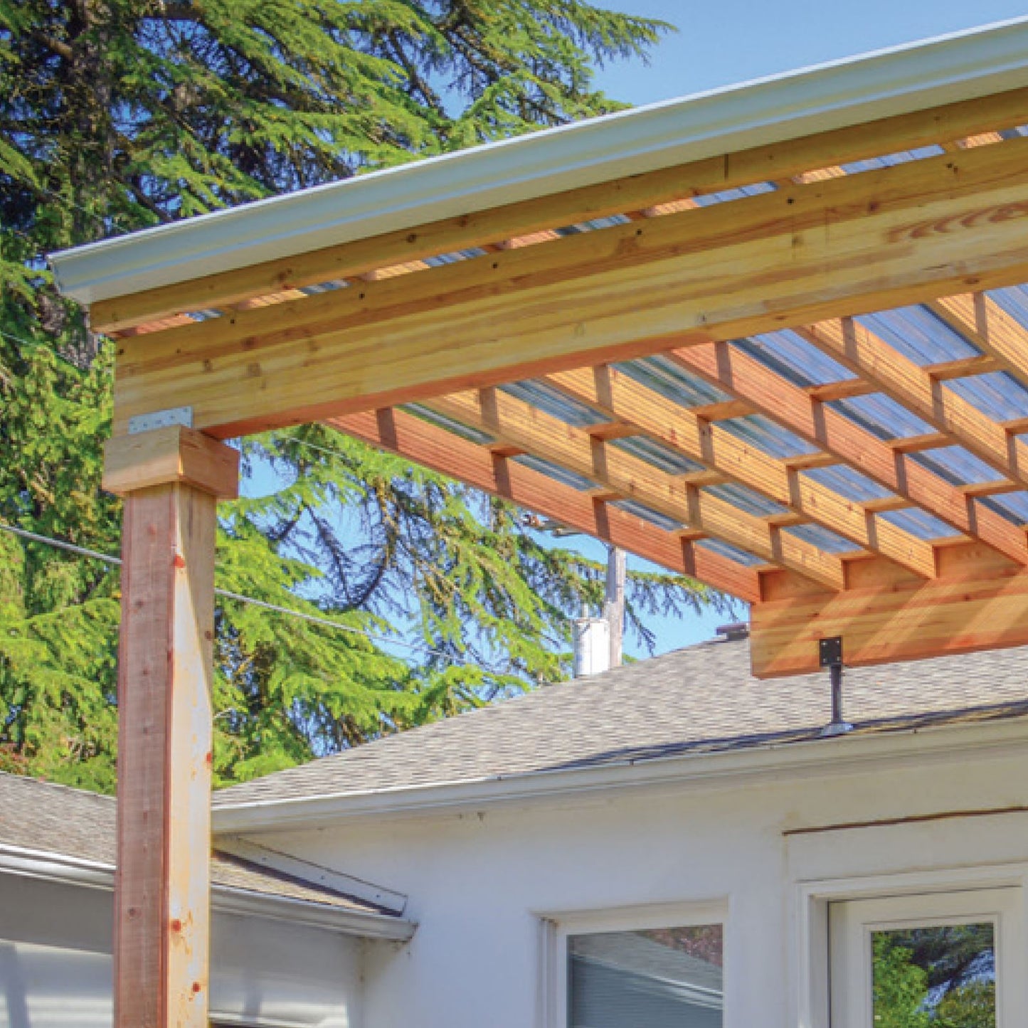 SUNTUF DIY Clear Corrugated Sheets