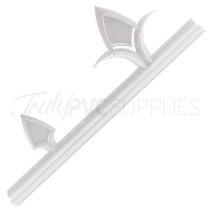 White 3m Pikestaff + Renaissance Ultraframe Gable End Ridge Kit