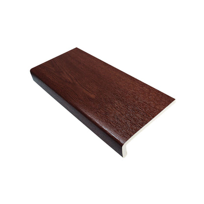 250mm White Window Board Cill Capping Cover (1.25m) - 225mm, Golden Oak