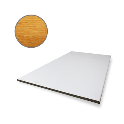 White 600mm 900mm x 3m, 23mm Laminated Window Board Moisture Resistant – Golden Oak