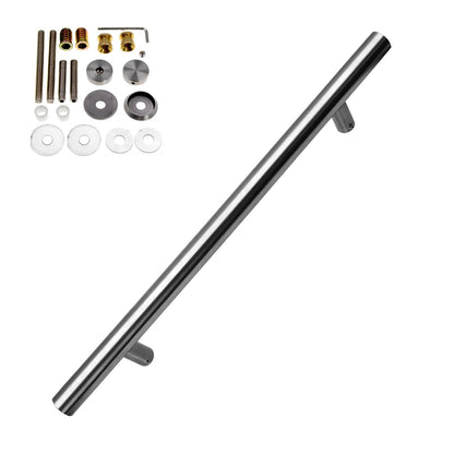 Long Inline Pull Door Handle Straight Slim External Bar Long Inline Pull Door Handle Straight Slim External Bar