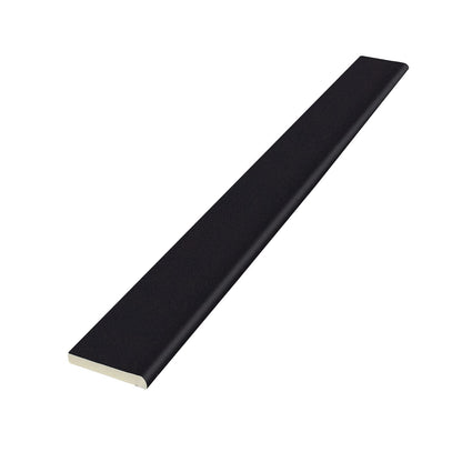 45mm Cream Pencil-Round Architrave uPVC Plastic Window Finishing Trim - 45mm, Agate Grey