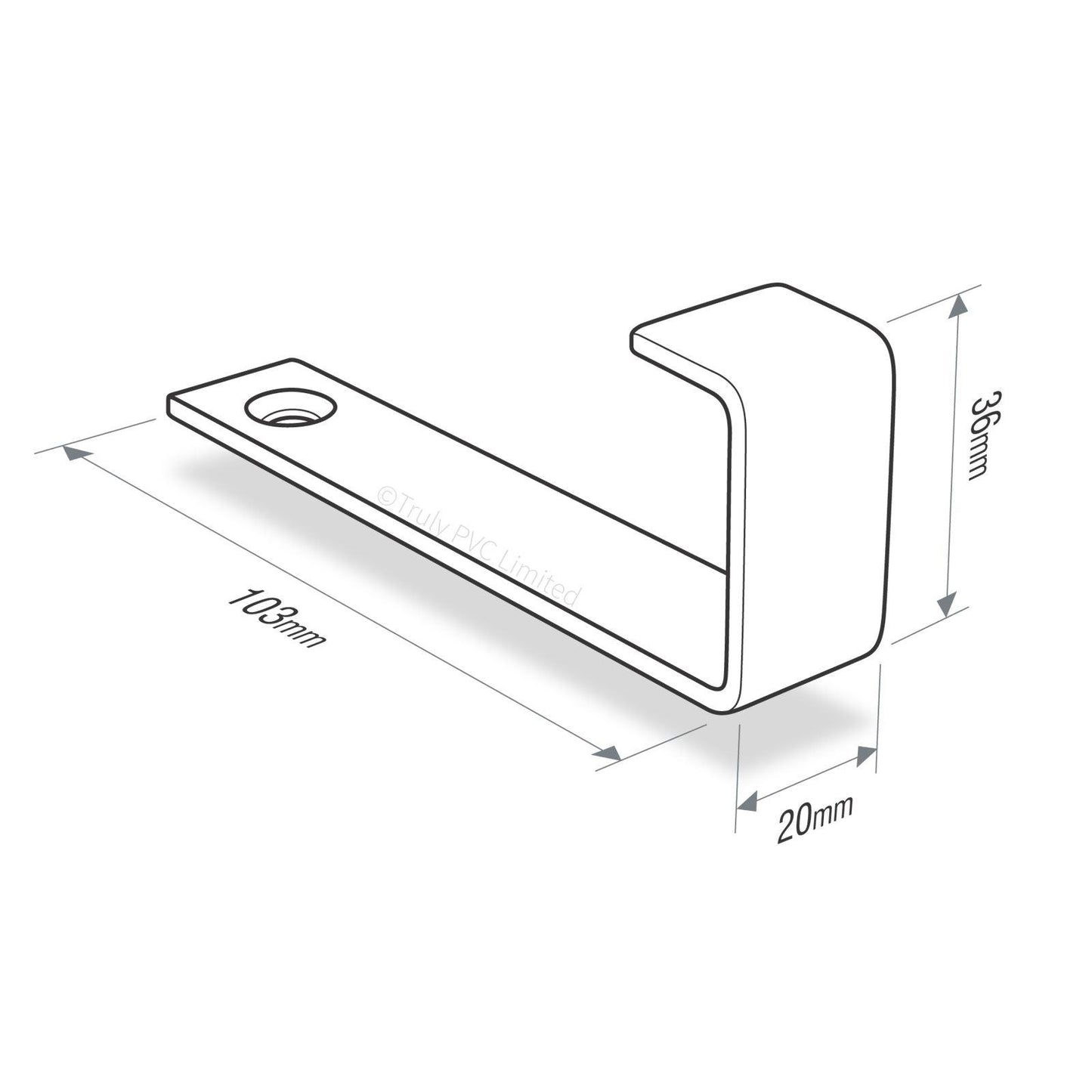 Sunwood TGS25M Glazing Support Bracket (5 Pack) Sunwood TGS25M Glazing Support Bracket (5 Pack)