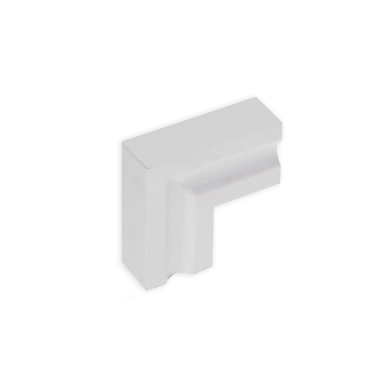 Internal Corner Joint for Roomline Plastic Architrave – White Satin Internal Corner Joint for Roomline Plastic Architrave – White Satin