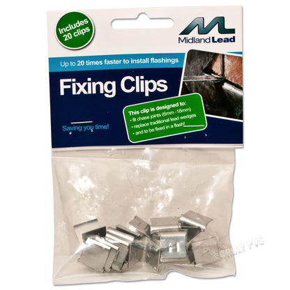 Lead Flashing Hall Clips (20 Pack) Lead Flashing Hall Clips (20 Pack)