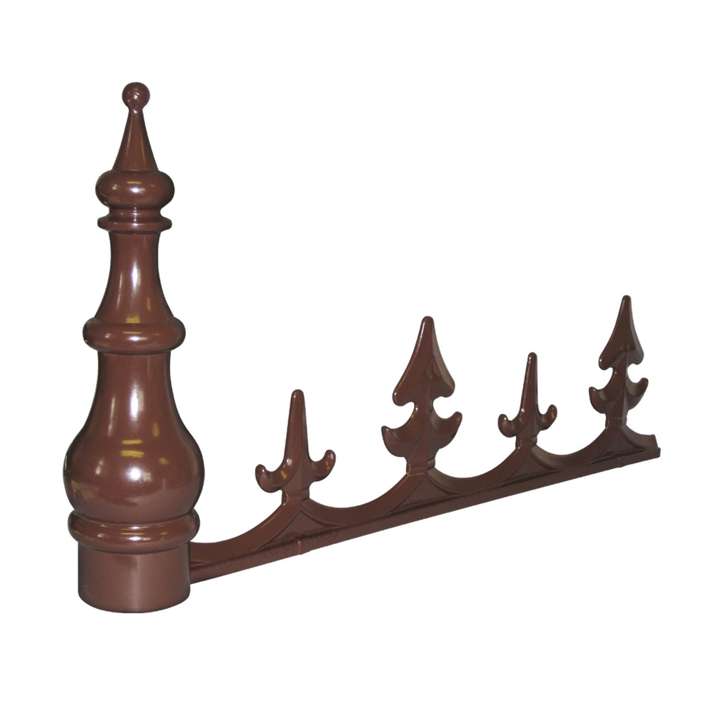 Sunwood Cresting & Finial Powder-Coated Sunwood Cresting & Finial Powder-Coated