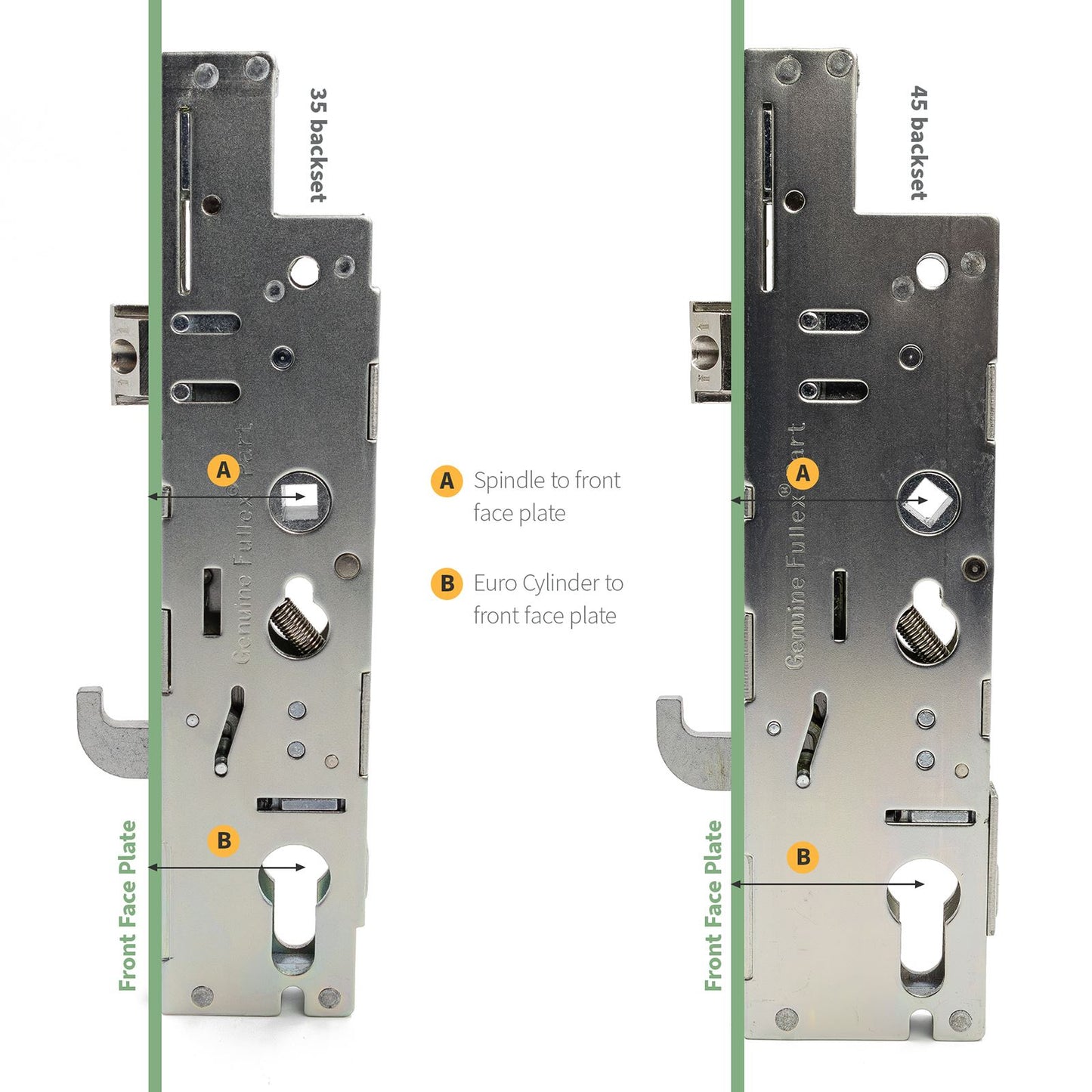 Fullex XL 45mm / Dual Centre Case Gearbox