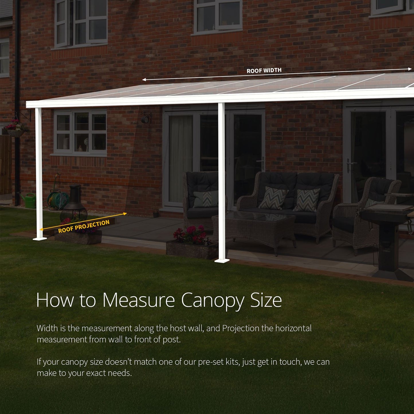 Glass-Like Evolution Canopy (Solid Polycarbonate) - Brown