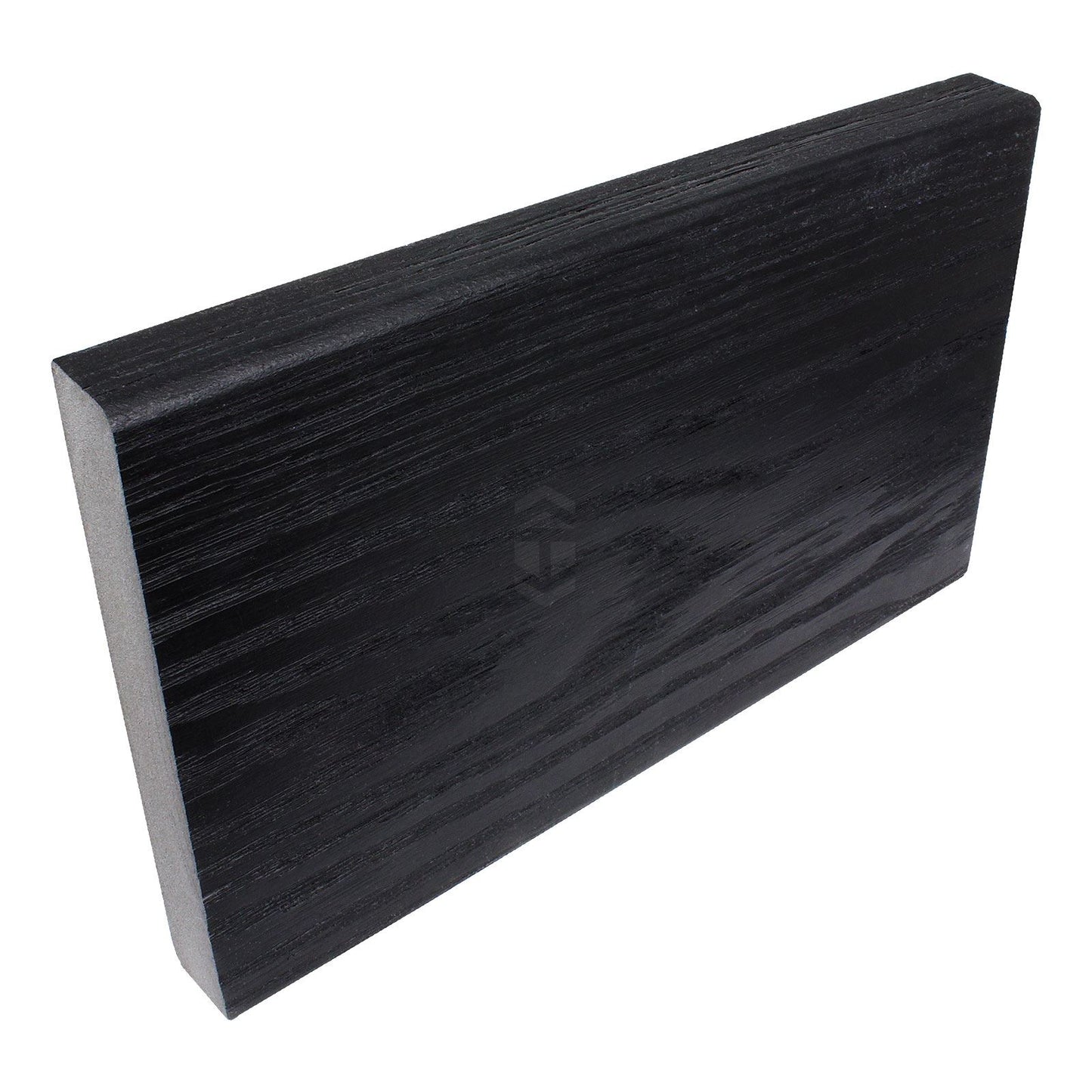 Mock Tudor Board Textured Replica Wood Composite Planks (4.2m) - Black Mock Tudor Board Textured Replica Wood Composite Planks (4.2m) - Black