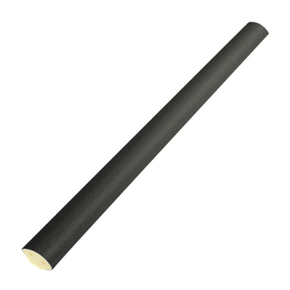 13mm Black Ash Quadrant Bead uPVC Plastic Window Door Floor Trim