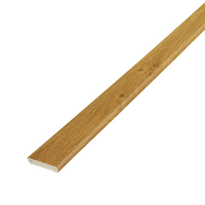 30mm Golden Oak Cloaking Fillet uPVC Plastic Window Door Architrave Trim