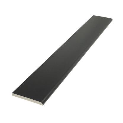 65mm Chartwell Green Pencil-Round Architrave uPVC Plastic Window Finishing Trim - 45mm, Agate Grey