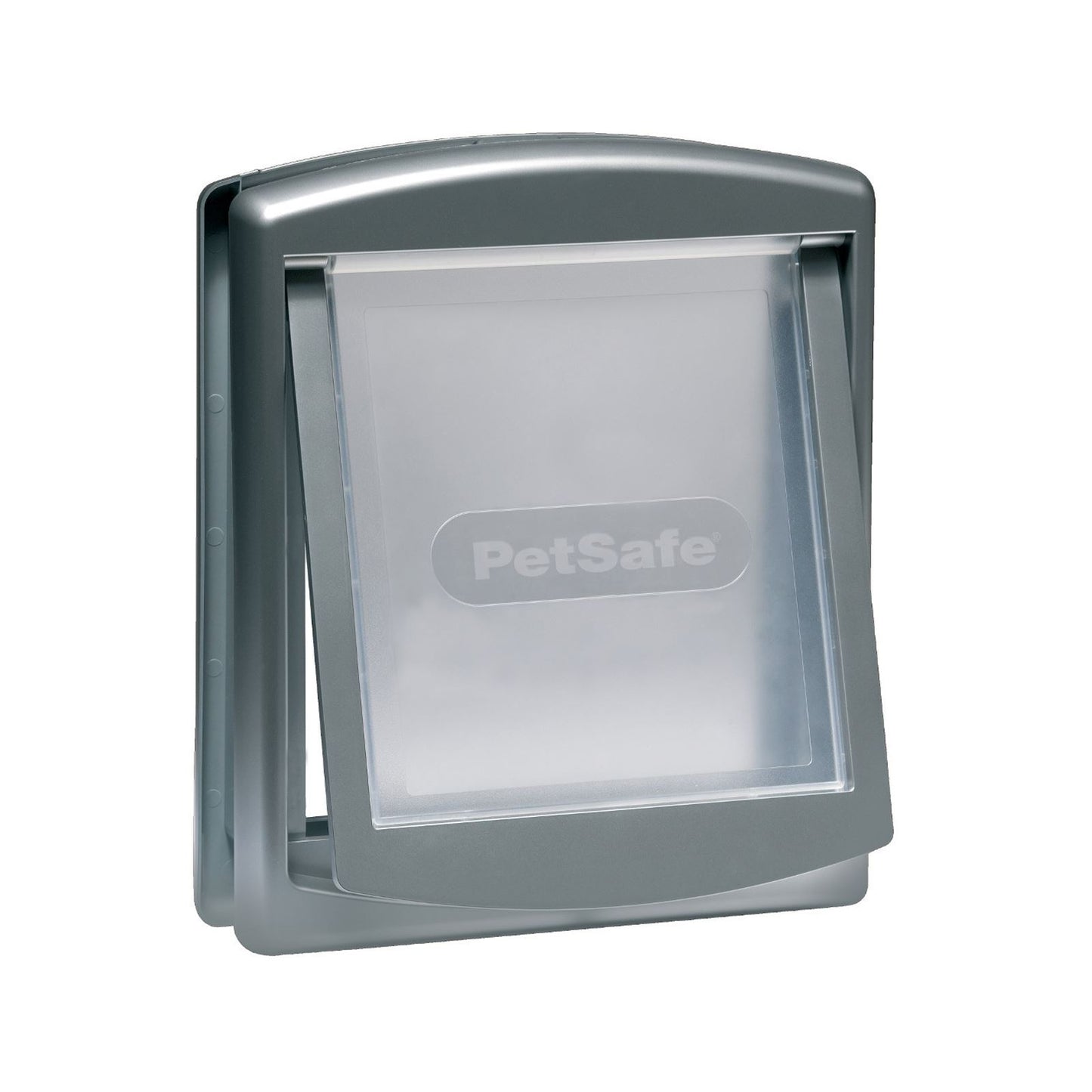 Large Grey PetSafe Original Cat Flap Lockable Two-Way Opening