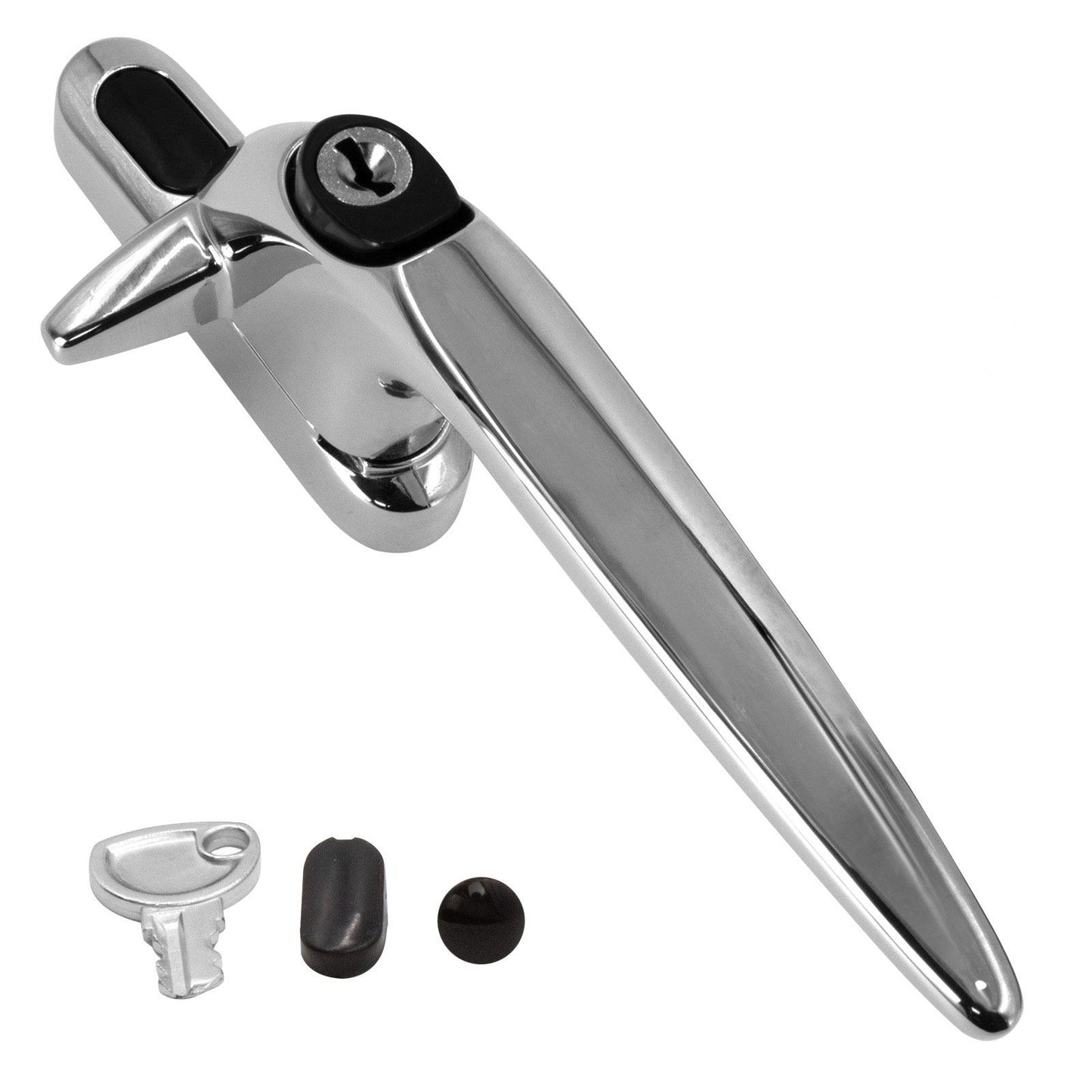 Chrome (Polished) Right 15.5mm Yale Sparta Cockspur Window Handle