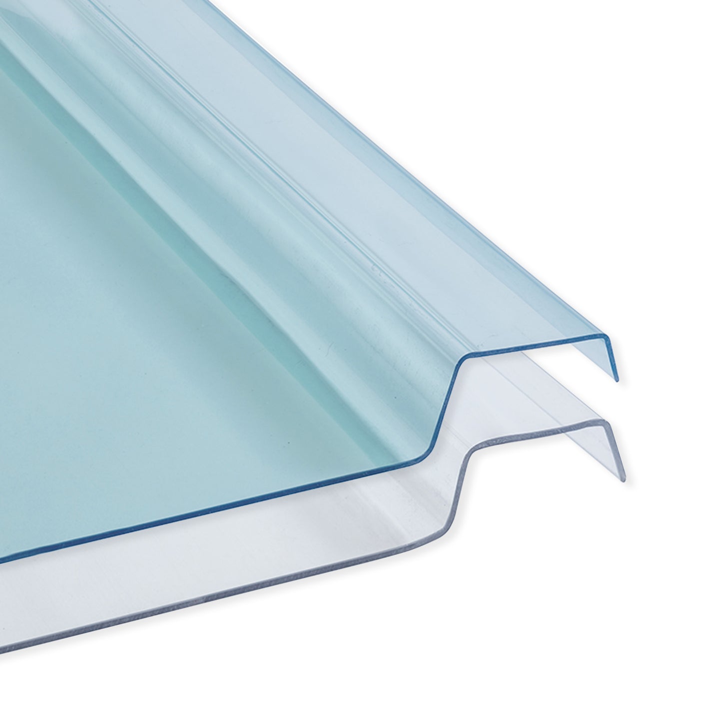 2.5m Clear EZ Glaze Glass-like Polycarbonate Roof Sheet