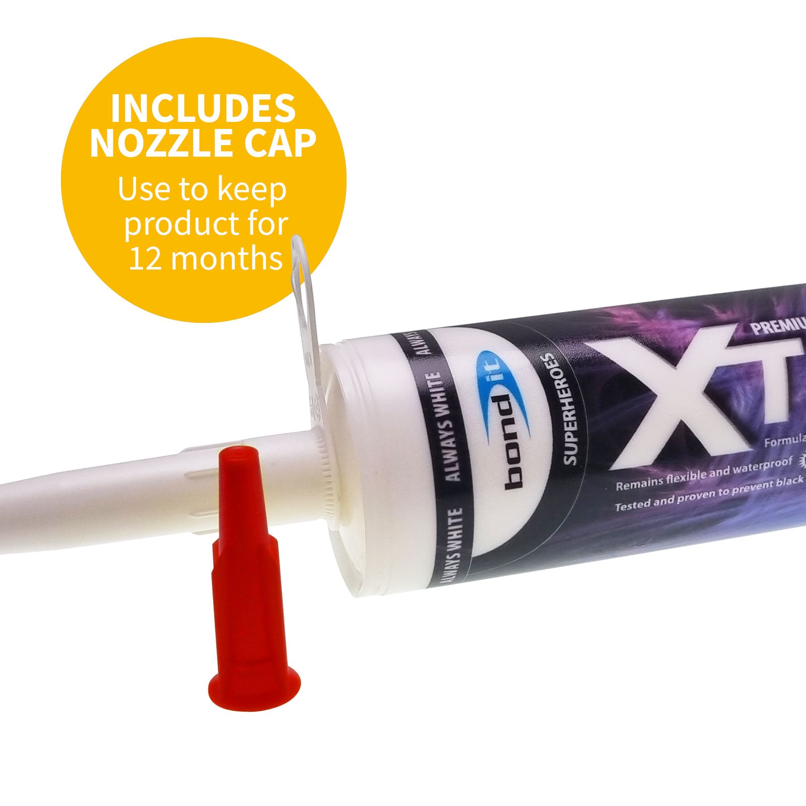 Xtreme White Anti-Mould Silicone Sealant for Bathrooms and Kitchens Xtreme White Anti-Mould Silicone Sealant for Bathrooms and Kitchens