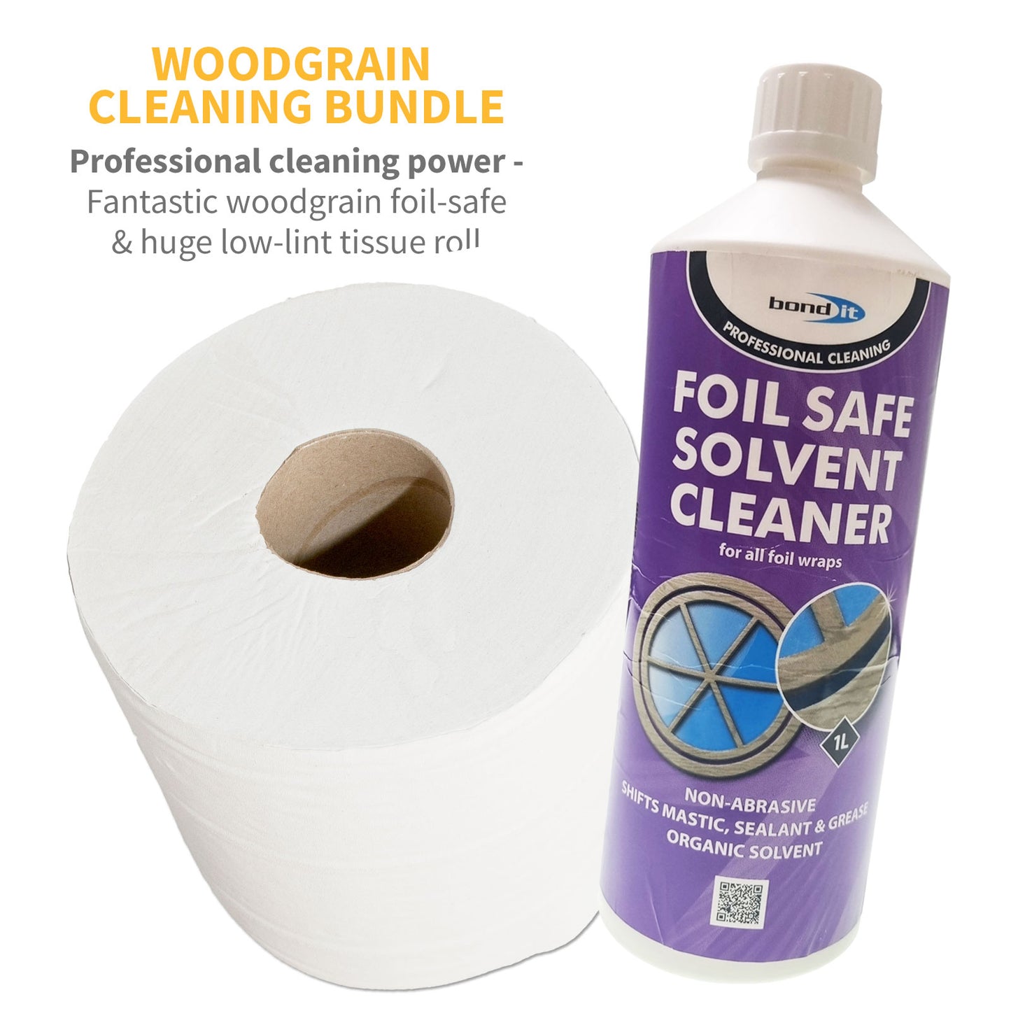 Foil Safe Solvent Cleaner + Tissue Foil Safe Solvent Cleaner + Tissue