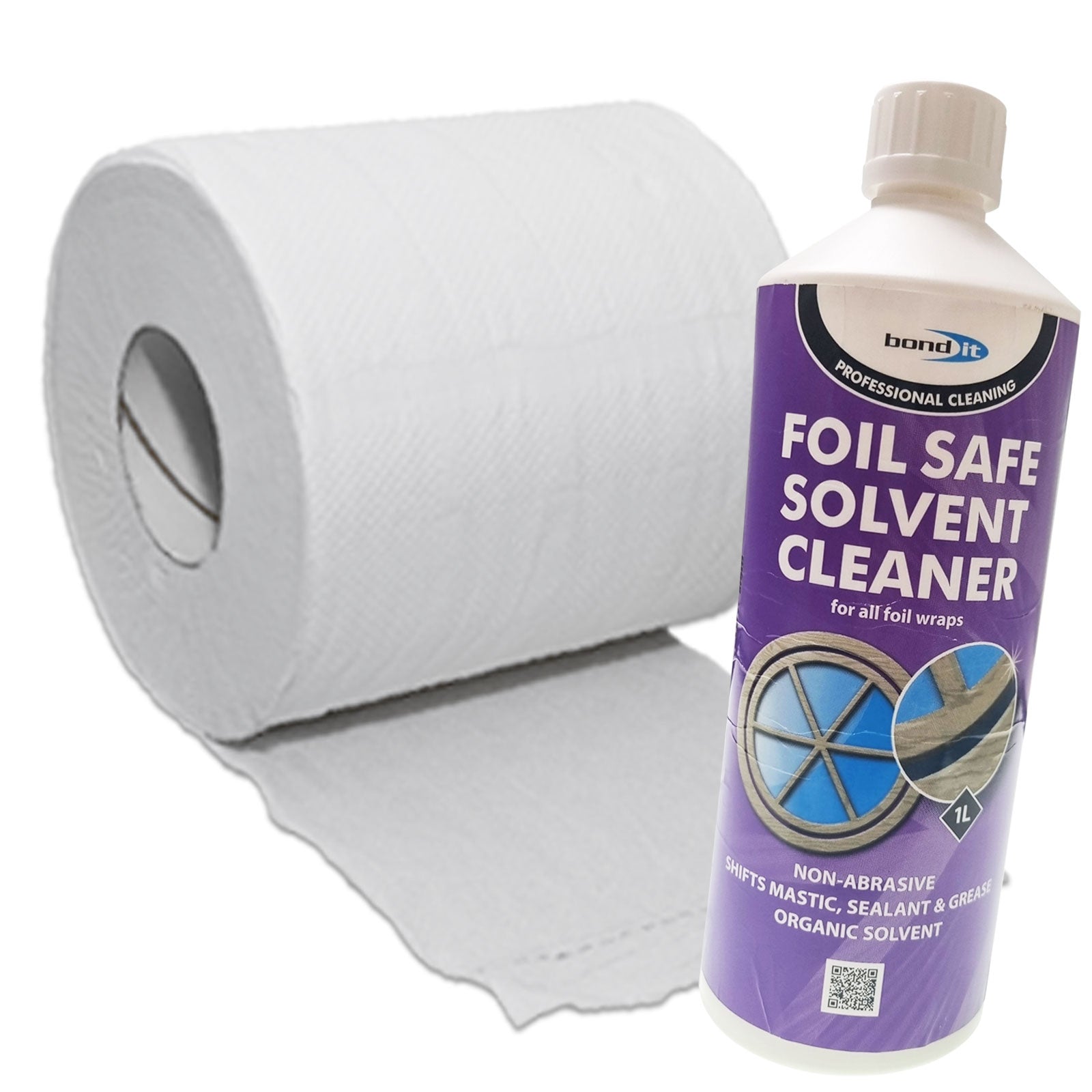 Foil Safe Solvent Cleaner + Tissue Foil Safe Solvent Cleaner + Tissue