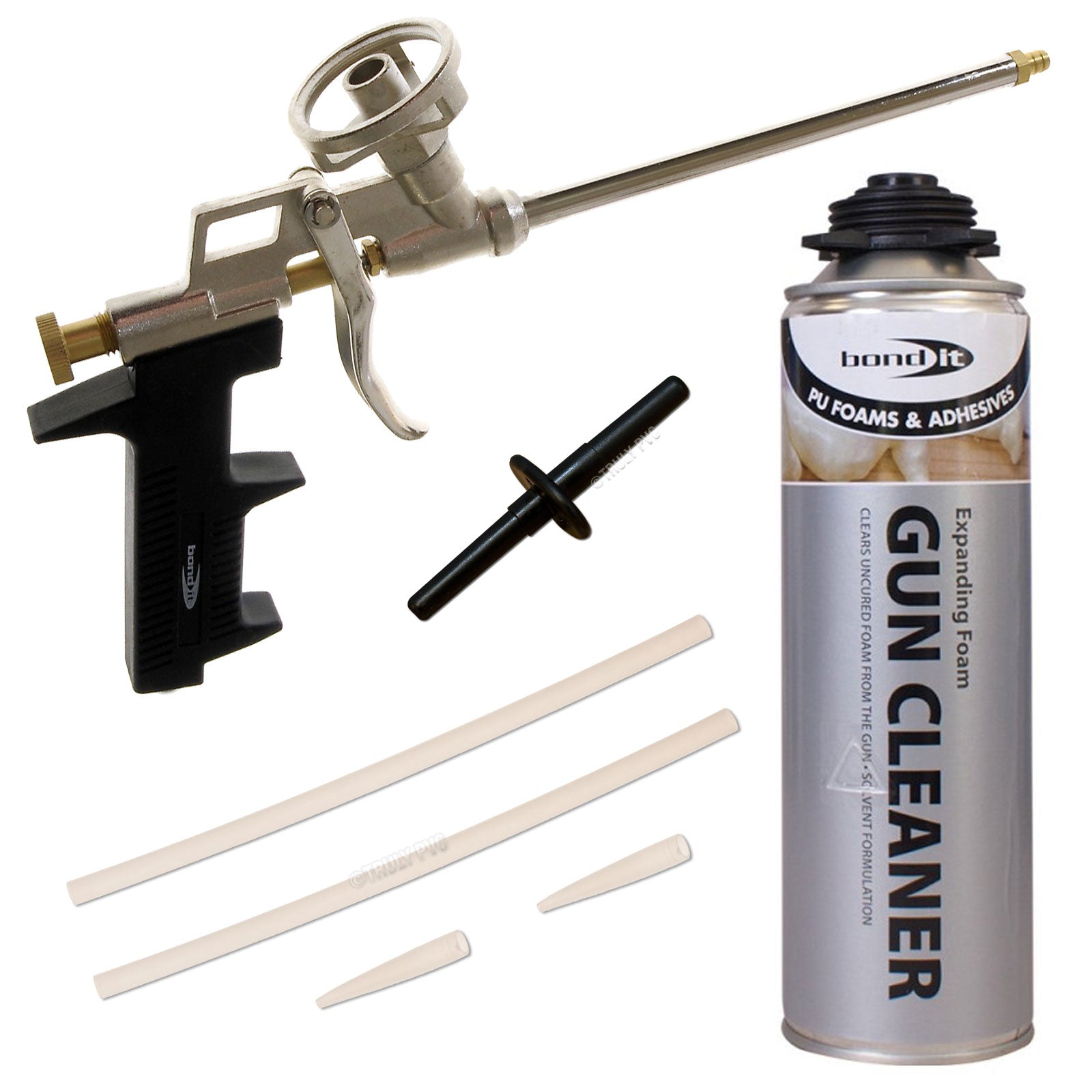 Pro PU Expanding Foam Gun + Cleaner Pro PU Expanding Foam Gun + Cleaner