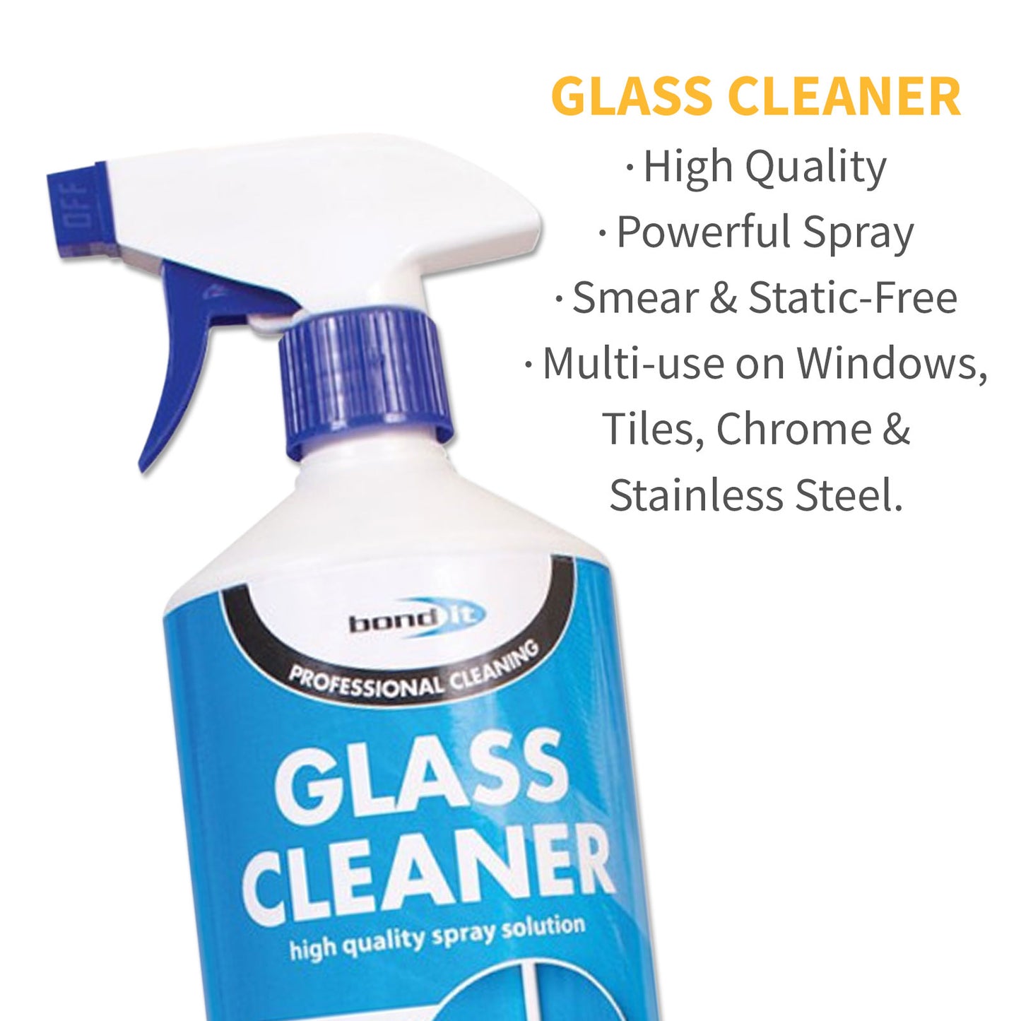 Glass Cleaner Spray + Tissue Roll Glass Cleaner Spray + Tissue Roll