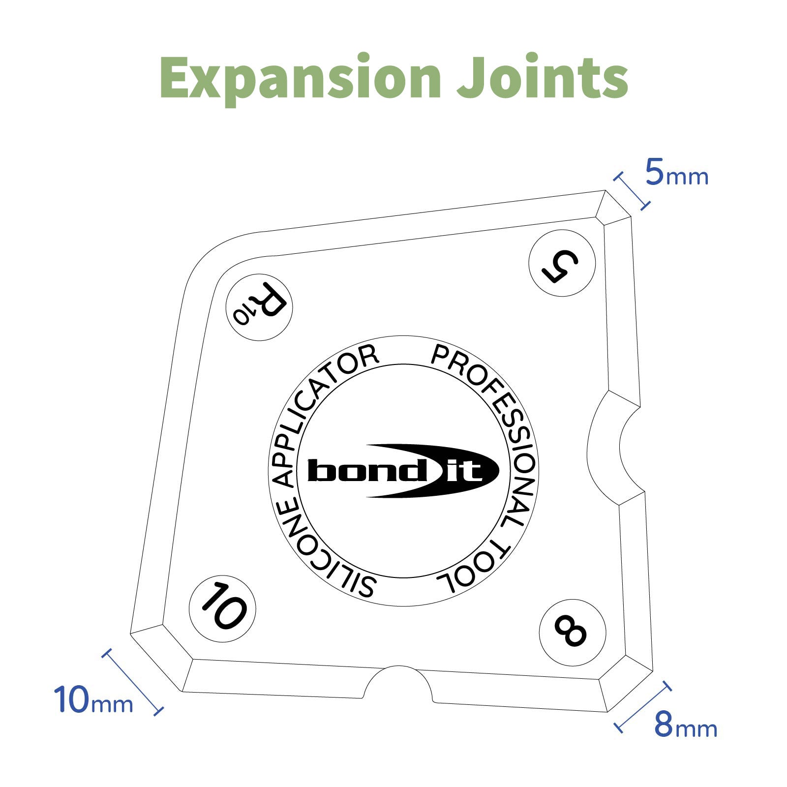 Bond It Professional 4 Part Sealant Applicator Tool Kit BDSAT Bond It Professional 4 Part Sealant Applicator Tool Kit BDSAT