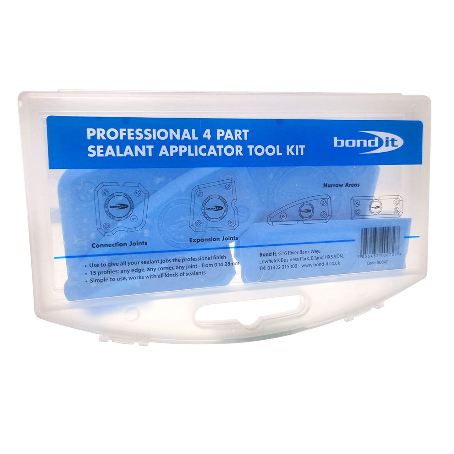 Bond It Professional 4 Part Sealant Applicator Tool Kit BDSAT Bond It Professional 4 Part Sealant Applicator Tool Kit BDSAT