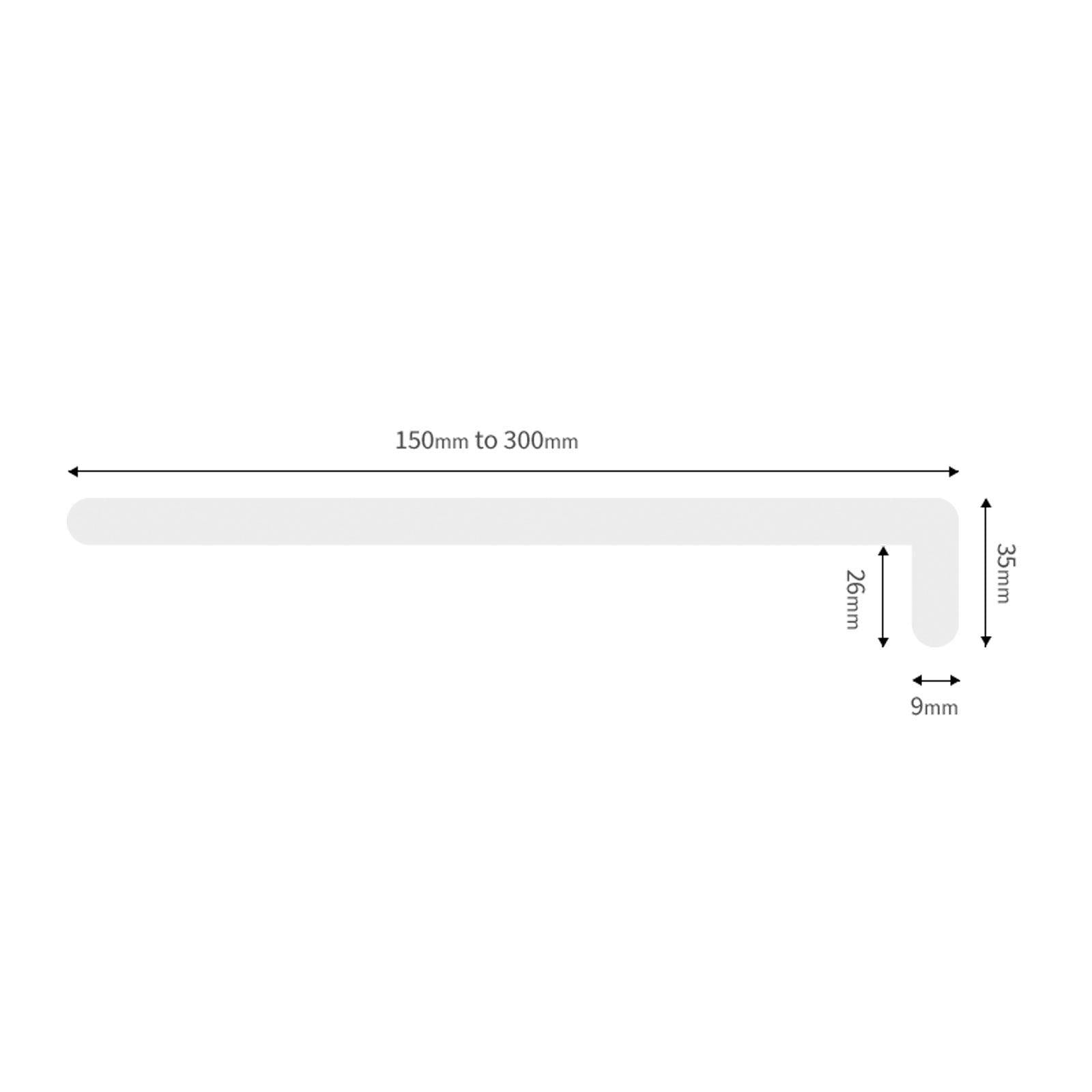 175mm White Window Board Cill Capping uPVC Plastic Cover (1m)