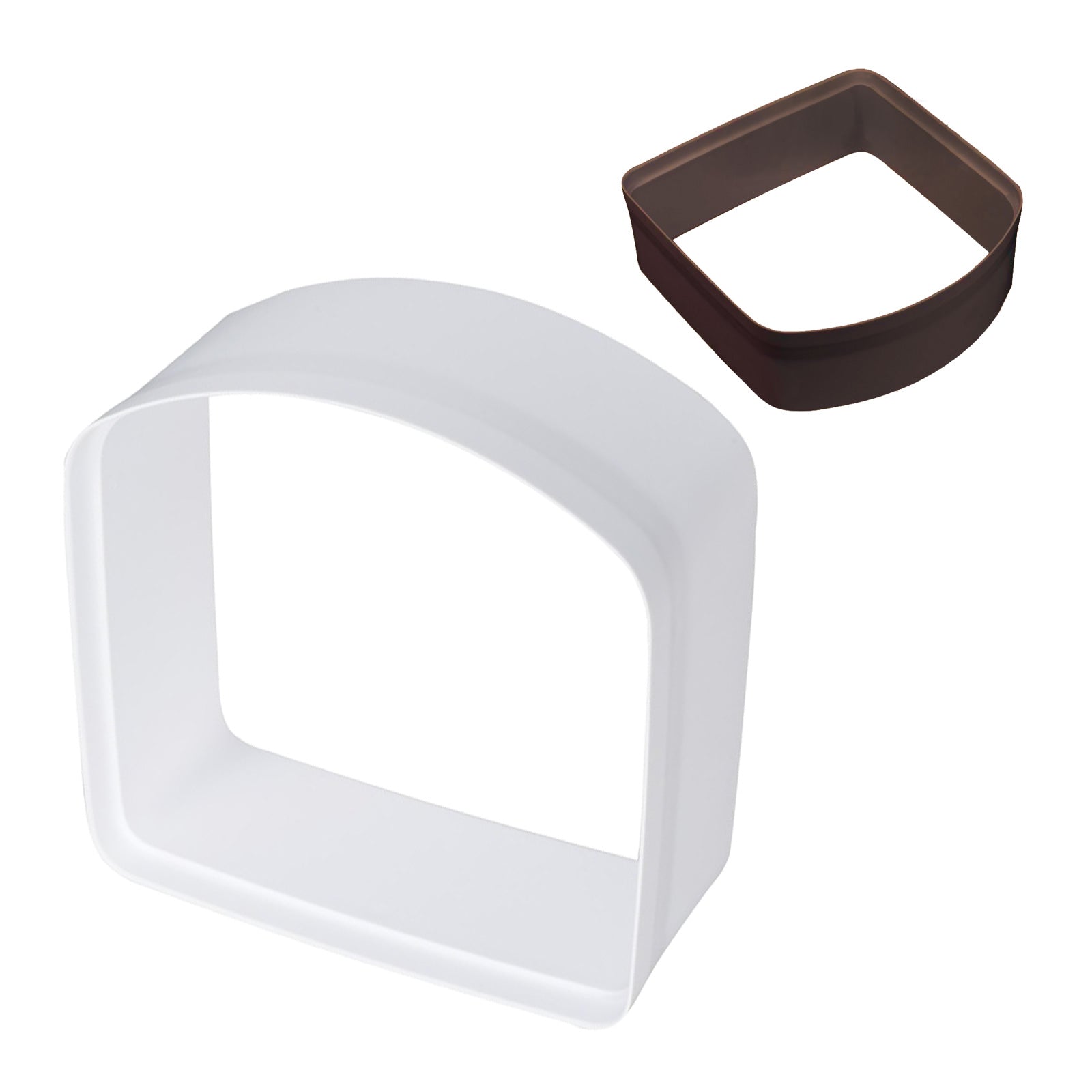 White PetSafe PAC54-16765 4-Way Manual Cat Flap Tunnel Extension