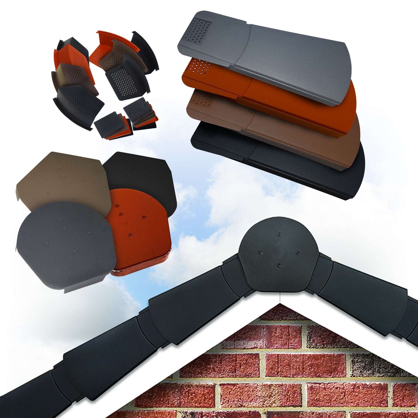 EasyVerge U Universal Roof Dry Verge Kit EasyVerge U Universal Roof Dry Verge Kit