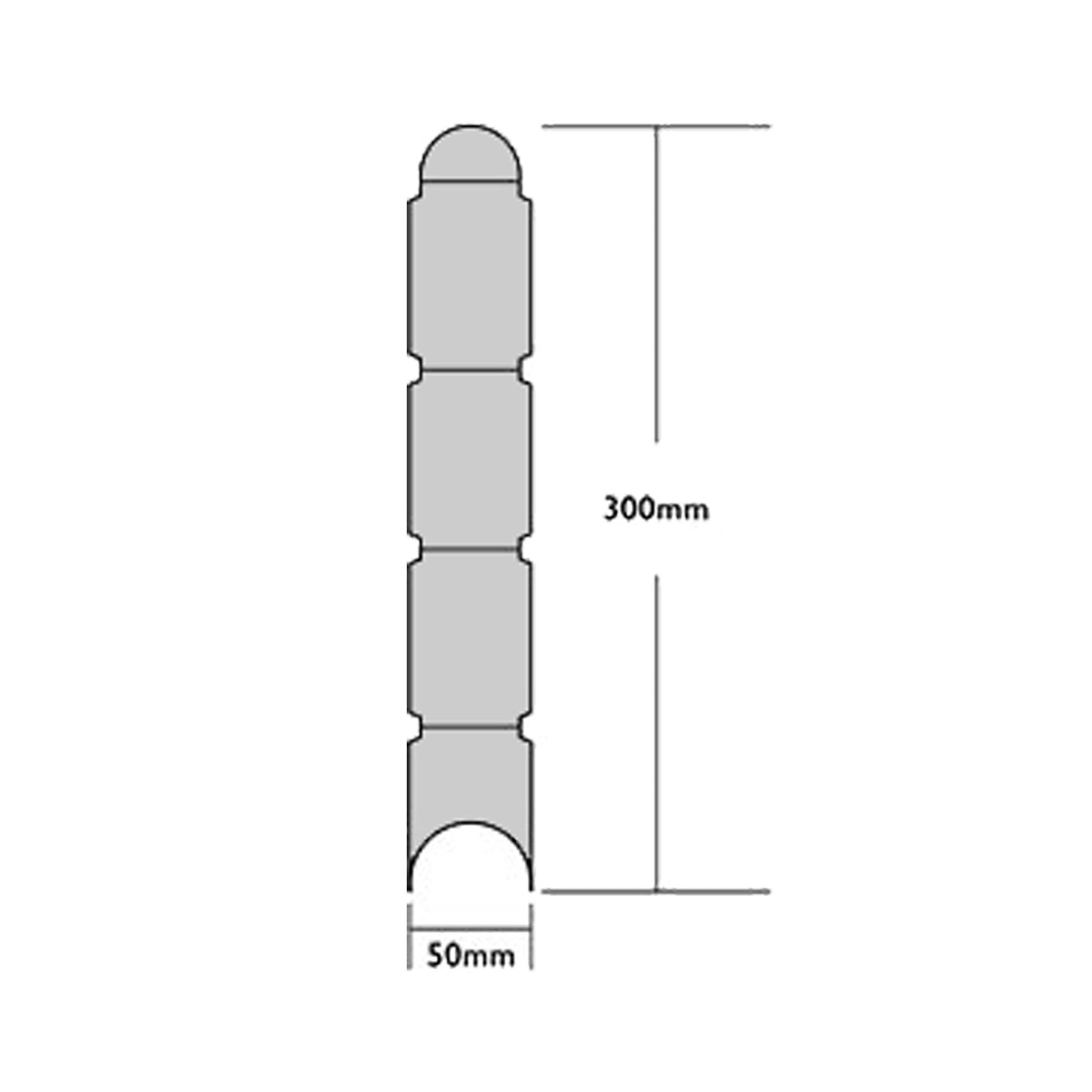 Graphite 2.438m (8 foot) Eco Fence Composite Plastic Fencing Panel Board