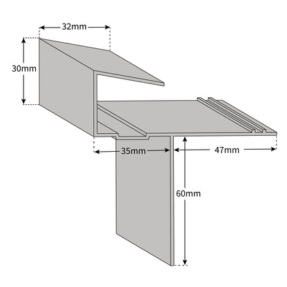 Envirotile Synthetic Slate Roof Tile Continuous Dry Verge Envirotile Synthetic Slate Roof Tile Continuous Dry Verge