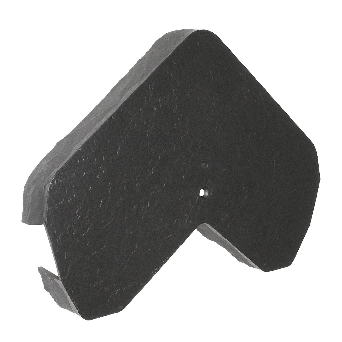 Envirotile Ridge Gable End Cap for Synthetic Plastic Roof Tile Envirotile Ridge Gable End Cap for Synthetic Plastic Roof Tile