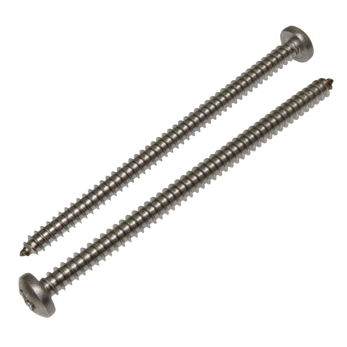 Stainless Steel Self-Tapping Pan Head Screws (50 Pack) Stainless Steel Self-Tapping Pan Head Screws (50 Pack)